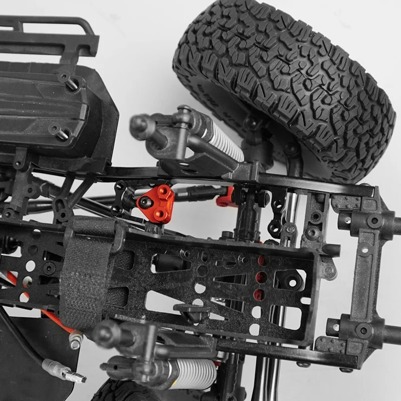 

Aluminum Servo Mounting Bracket in Black for Axial SCX10 II 90046 1/10 RC Car
