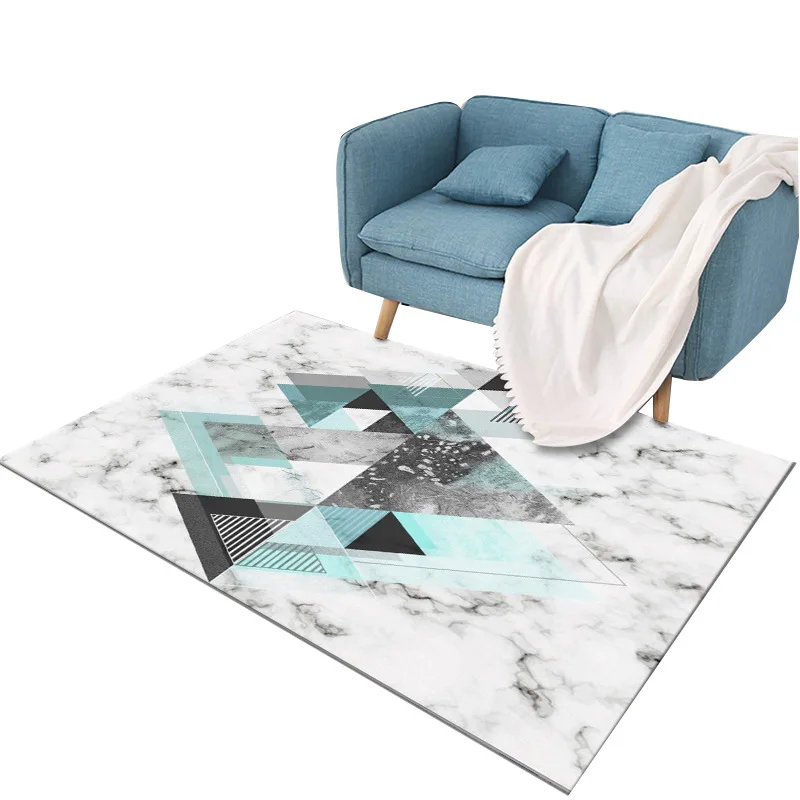 Декоративные ковры для гостиной мраморные полосы простой скандинавский декор
