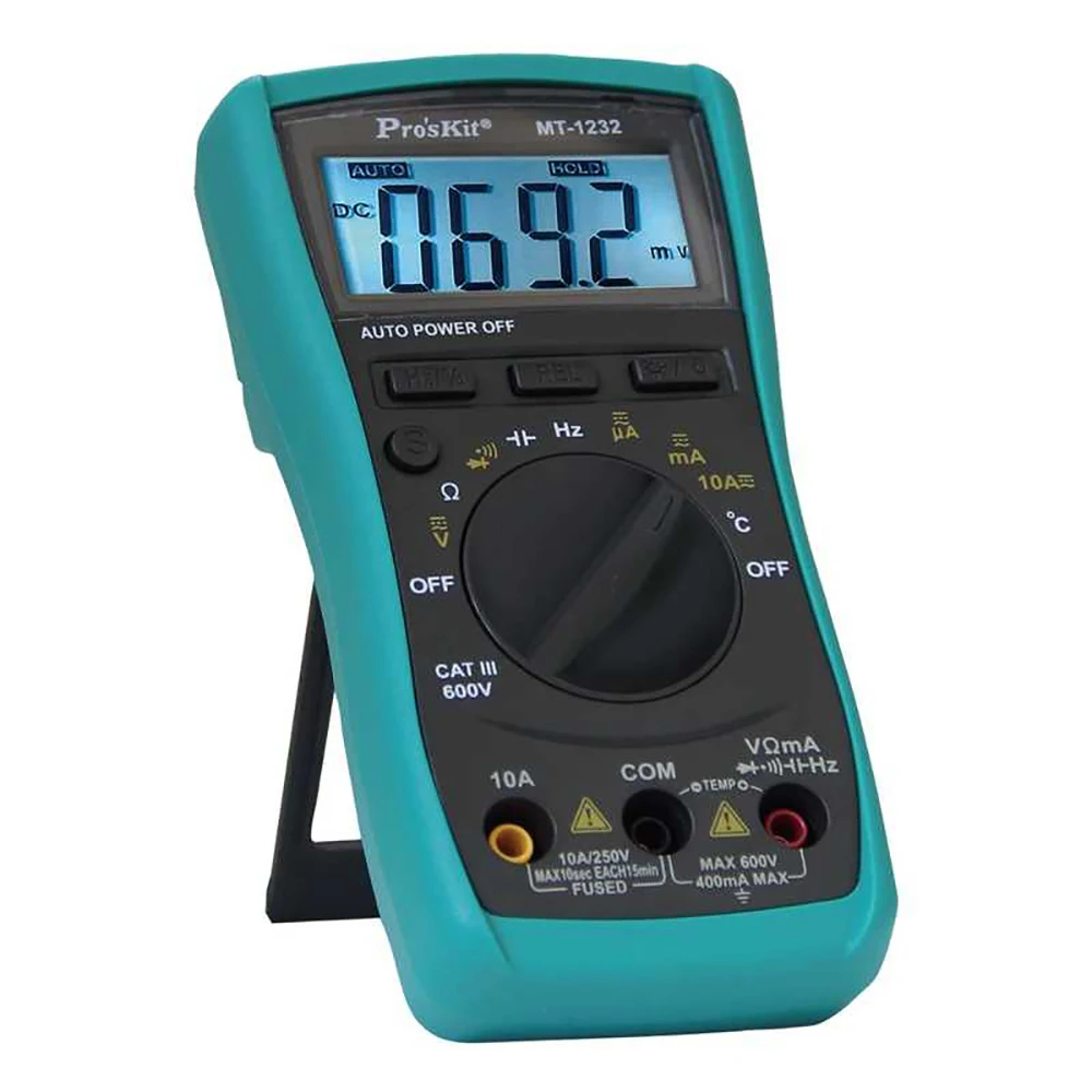 Мультиметр Pro 'sKit MT 1232 C многофункциональный мультиметр автоматический цифровой