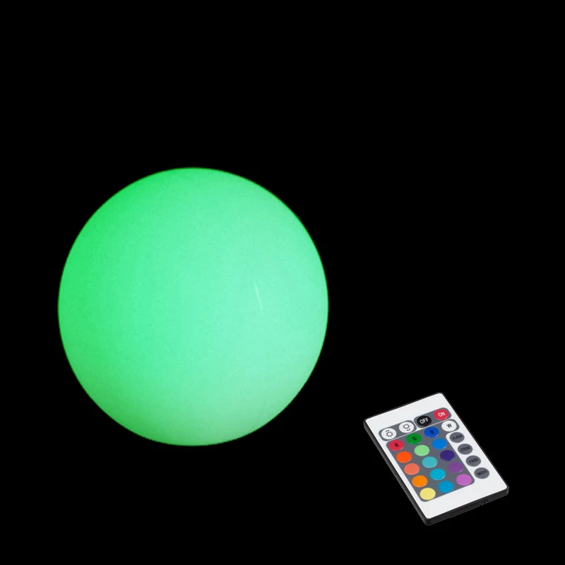 Мебельные Светодиодные шарики 15 см ночное освещение уличный круглый шар для