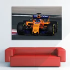 Карманный спортивный автомобиль McLaren MCL33 ФОРМУЛА F1 плакаты домашний декор настенная Картина на холсте украшение комнаты