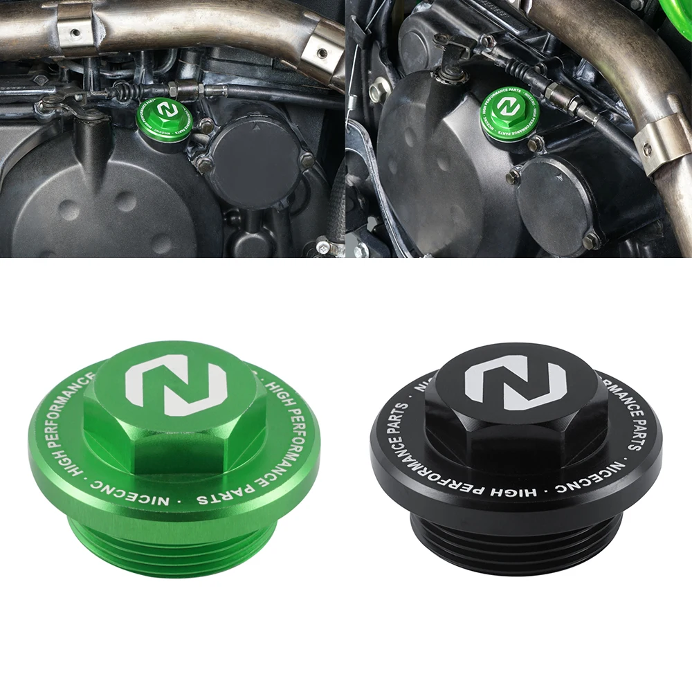 

NiceCNC Oil Filler Cap For Kawasaki KLR650 2007-2018 NINJA 250R 2001-2012 NINJA 300 2013-2017 VERSYS-X 300 KLX110L 2017-2020