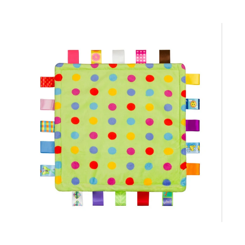 

Hot Sale 27*27cm Baby Appease Character Hand Towel Baby Calm Wipes Square Hand Towel Blanket Cute Doll Plush Toys