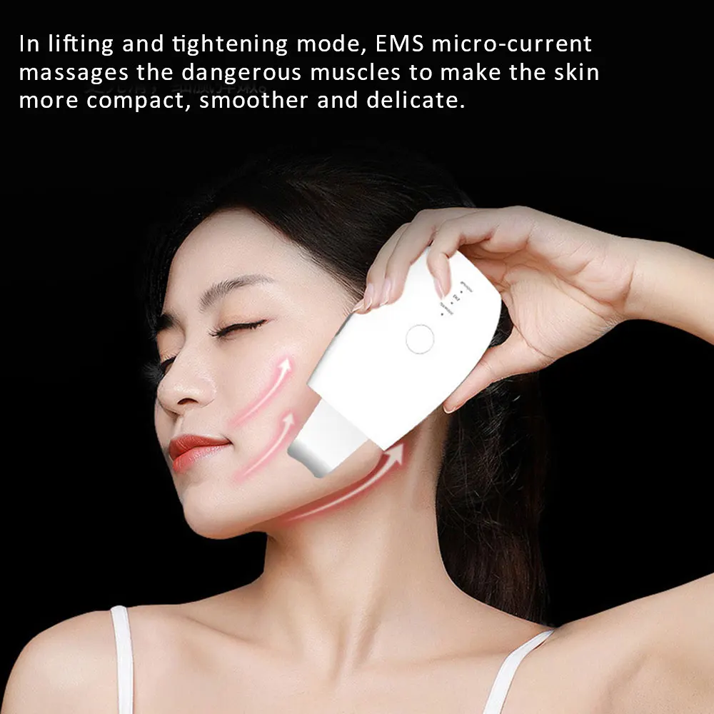 

Electric Skin Scrubber Blackhead Remover Comedone Extractor Pore Cleaner Removal Kit Facial Skin Exfoliator Facial Lifting Tool