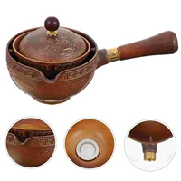 1pc stainless steel filter teapot kettle home teapot long handle teapot