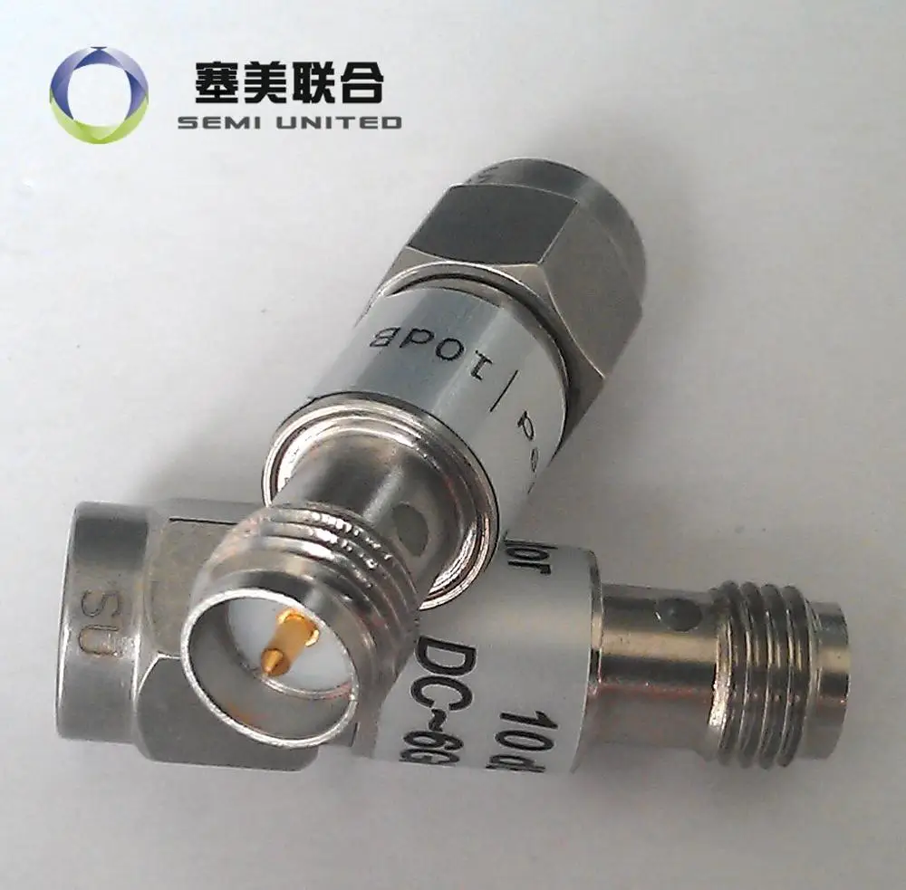 Фиксированный аттенюатор обратной полярности RP SMA ATT: 1-40 дБ DC-3G 6G 13G лазерная метка