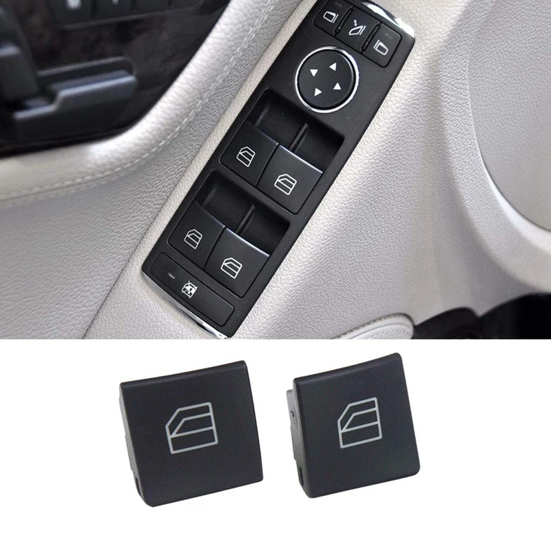 4PCS Driver Window Switch Button Covers for Mercedes Benz C-Class W204 E-Class W212 GLK-Class | Автомобили и мотоциклы
