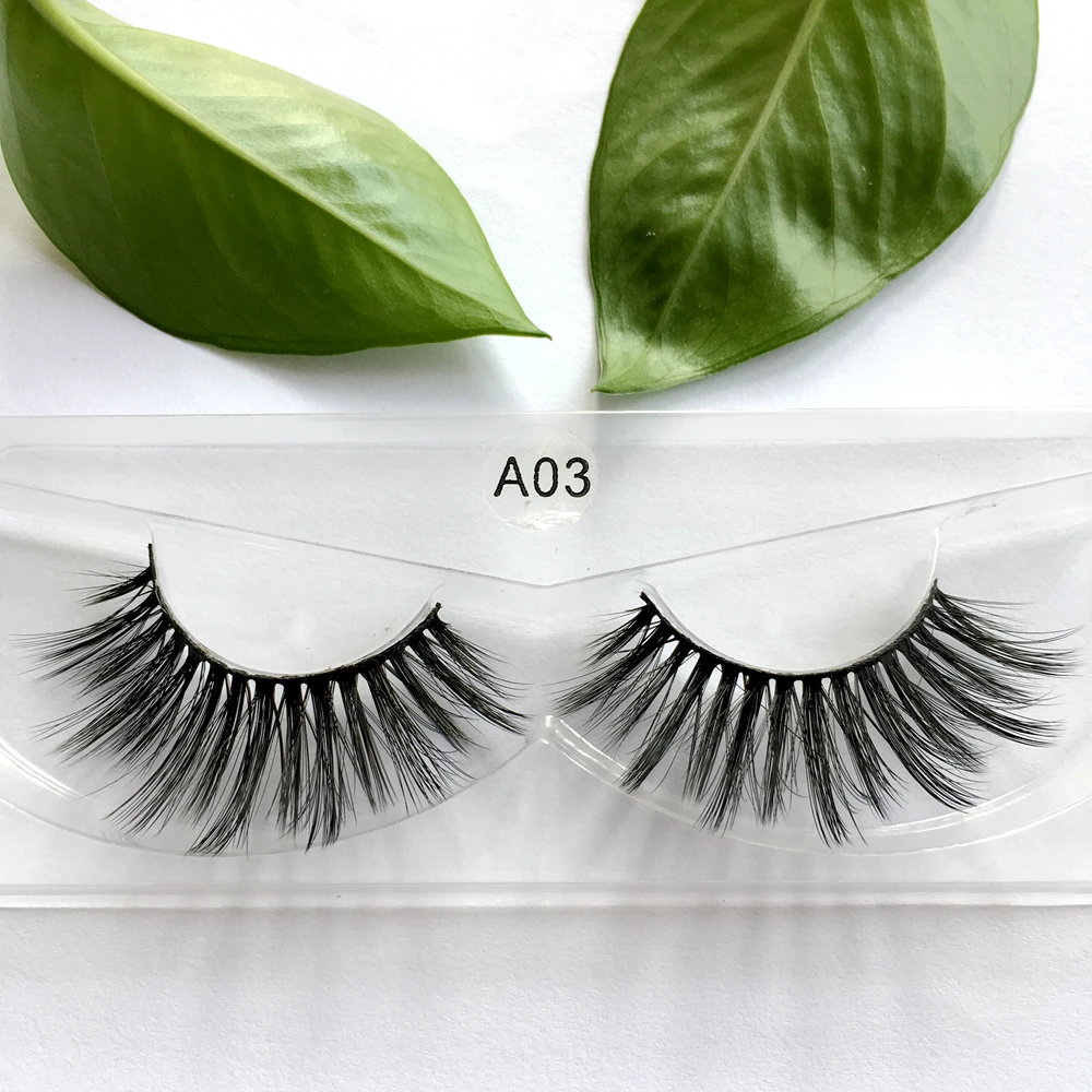 Ресницы ручной работы пушистые длинные ресницы натуральные инструменты для