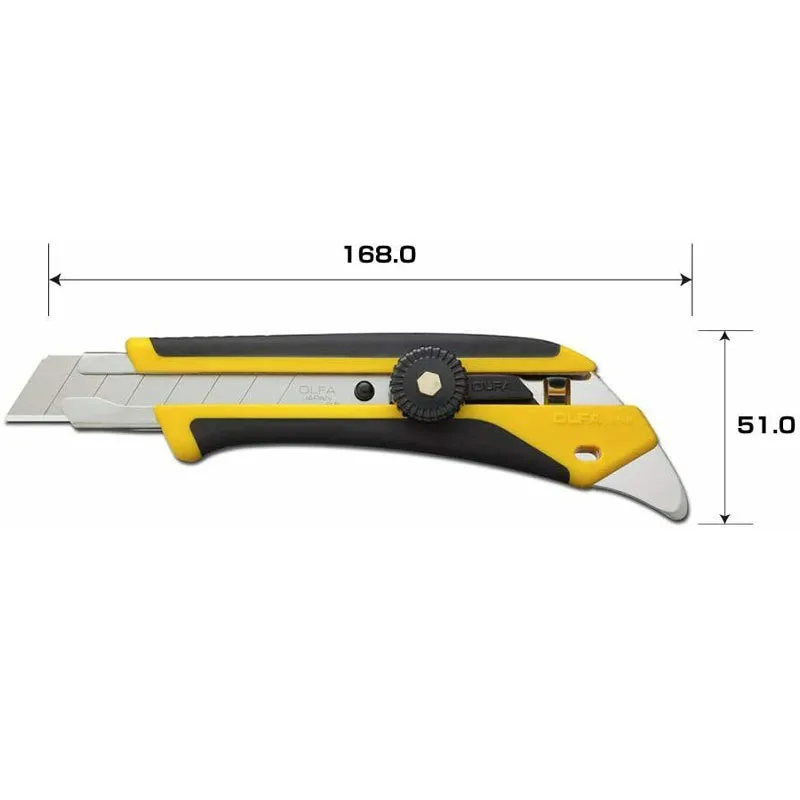 OLFA 192B L 5 X Дизайн 18 мм ComfortGrip Серии Heavy duty резак стекловолокно армированный