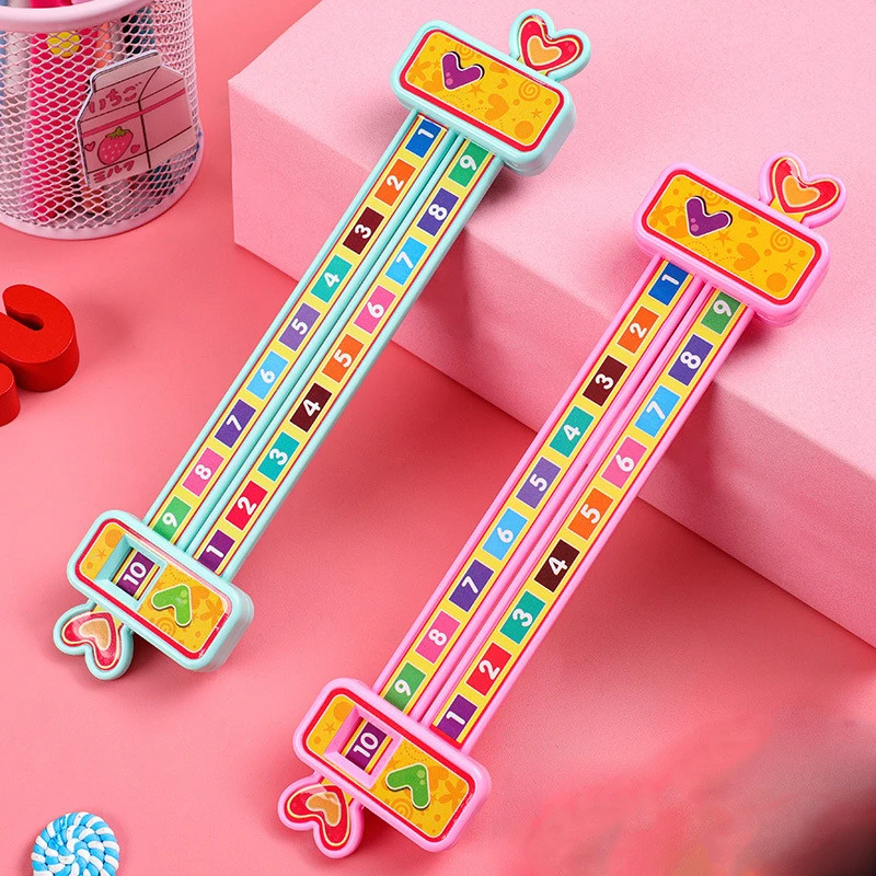 

Kids Preschool Math Learning Toys Mathematics Montessori Teaching Addition Ruler Count Early Educational Toy Games For Children