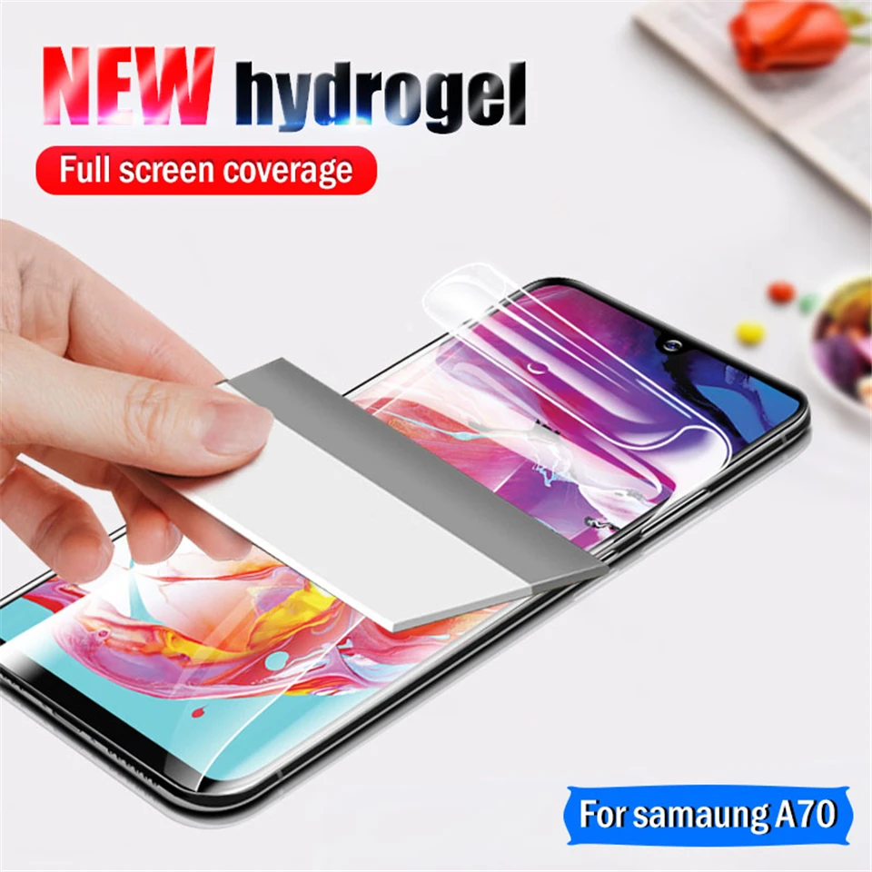 30000D Hydrogel Cho Samsung Galaxy S10E S8 S9 S20 fe S21 S22 Note 20 Ultra 10 Plus Bảo Vệ Màn Hình Trong Cho a50 A51 A70 A71 A52 A72 A32 M31 Không Kính mobile tempered glass