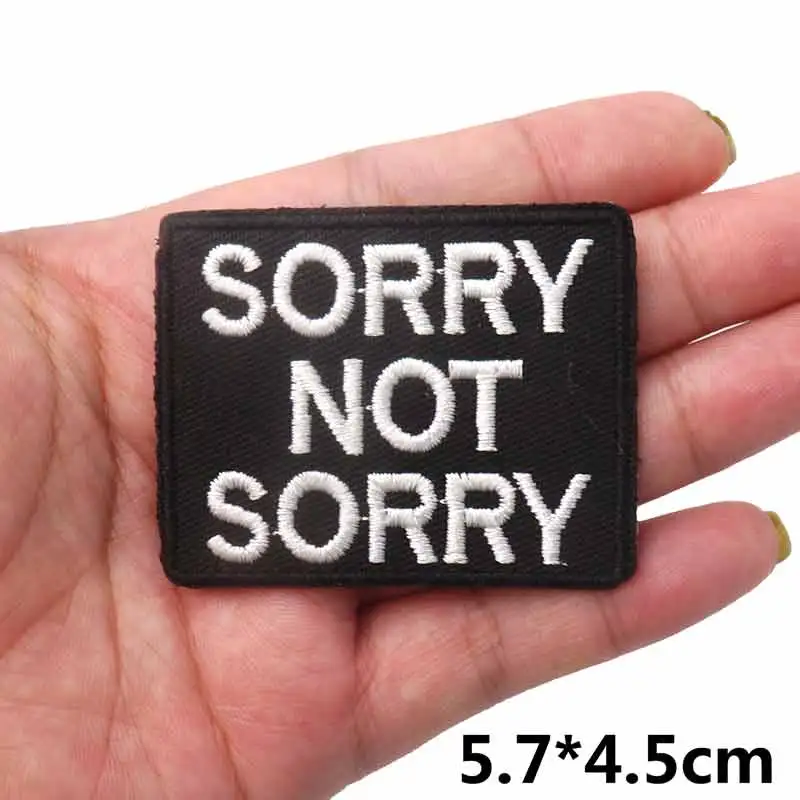 

Извините, не сожалеем, вышитые именные наклейки с подкладкой крючка