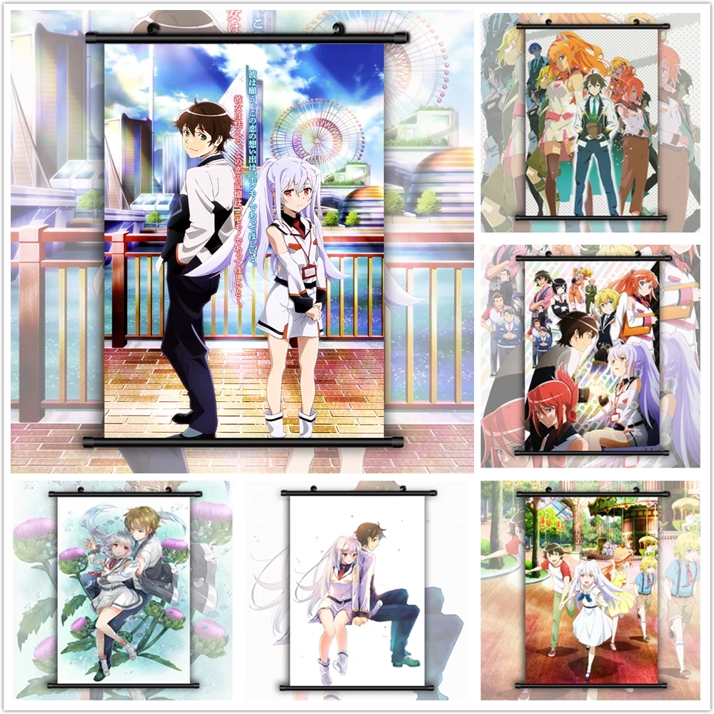 

Plastic Memories Isla Anime Wall Art Canvas Painting Prints Children Bedroom Home Decoration Cartoon Canvas Pictures No Frame