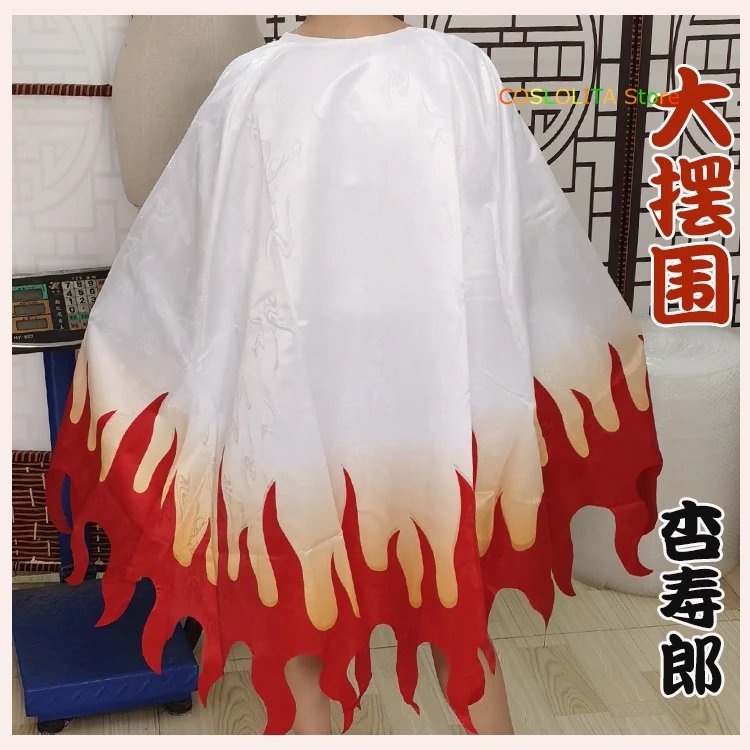 

Anime Demon Slayer Kimetsu no Yaiba Sexy Kimono Dress Cosplay Costume Men Women Rengoku Kyoujurou Dress Halloween Party Suit