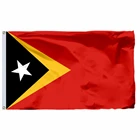 Флаг Восточного Тимора 3x5 футов 90x150 см 100D полиэстер двойная строчка Высокое качество Бесплатная доставка 4x6 футов