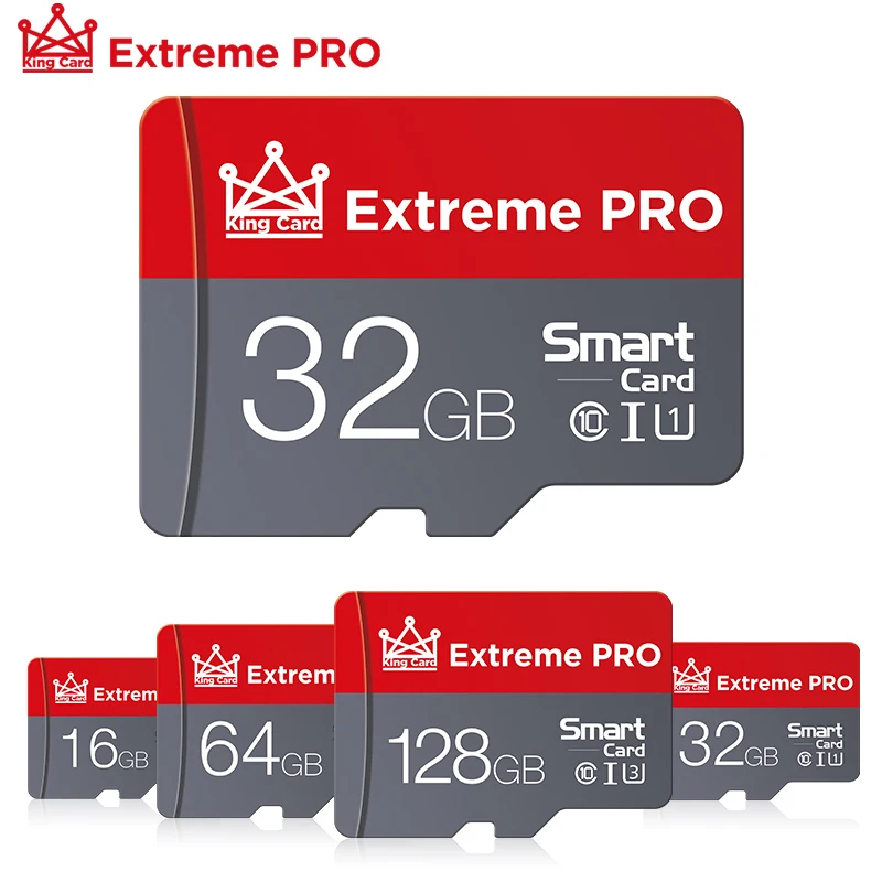 

Умная SD-карта, 64 ГБ, 128 ГБ, 256 ГБ, высокоскоростная TF-карта класса 10 с адаптером SD-карты для камеры, телефона, компьютера, видеорегистратора
