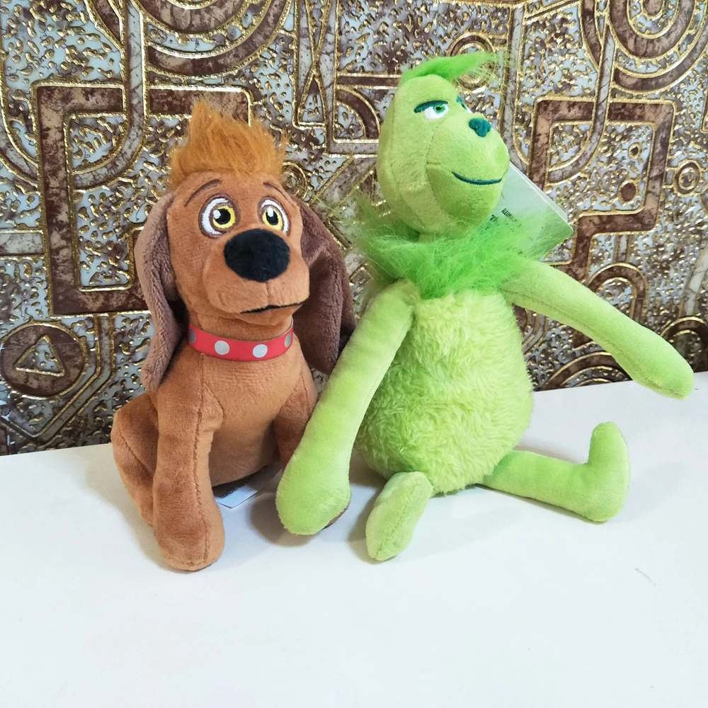 Детская плюшевая игрушка для рождества подарок на день рождения Geek Grinch детская