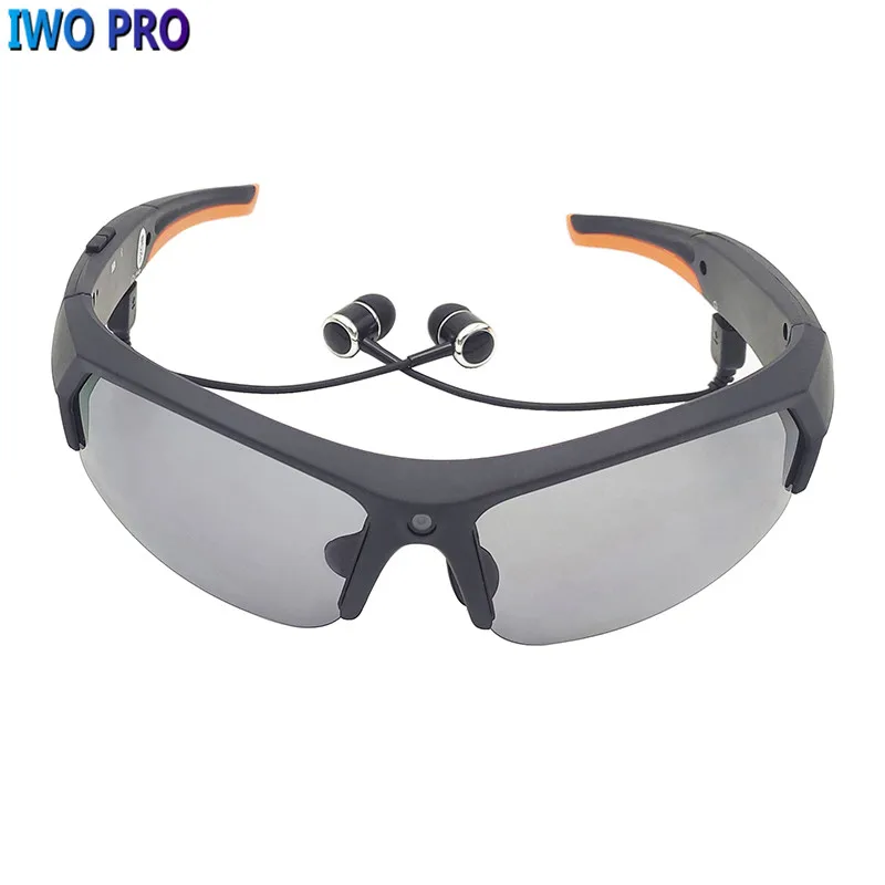 저렴한 2021 HBS-8B 다기능 블루투스 사진 안경 선글라스 야외 스포츠 승마 안경 블루투스 헤드셋