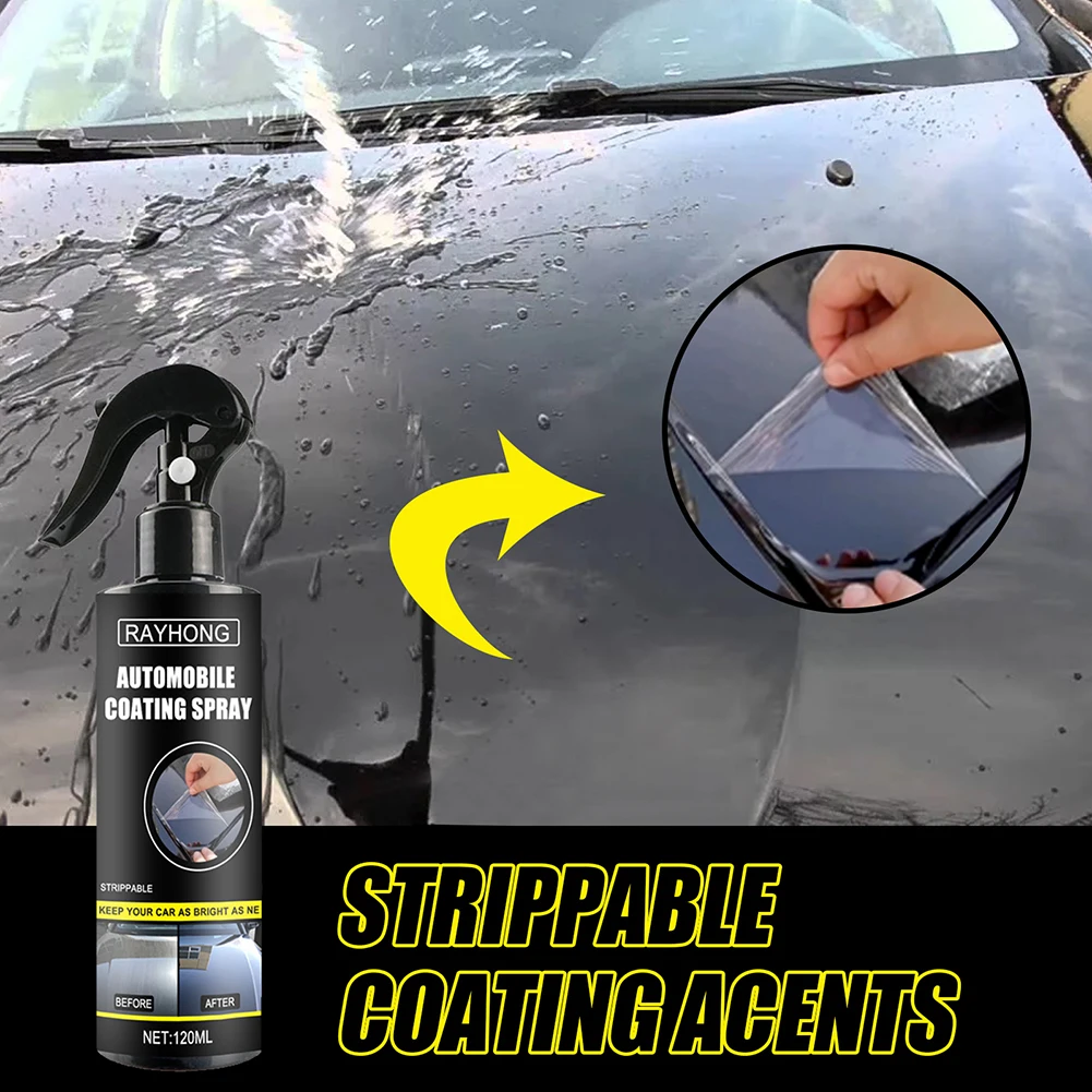 

30ml/120ml Car Ceramic Coating Wax Polishing Spray Hybrid Liquid Spray High Gloss Sealant Removable Automotive Coating Spray