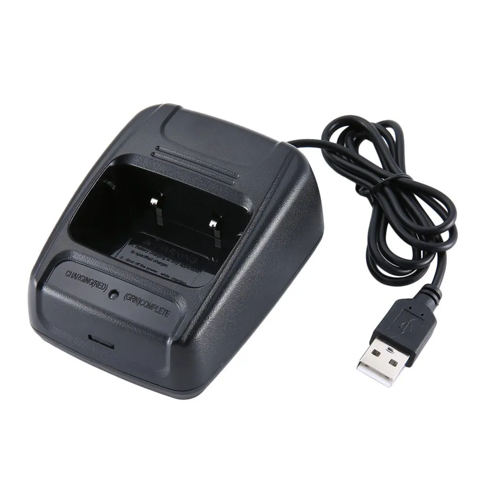 

Portable Li-ion Radio Battery Charger Input 5V 1A For Baofeng BF-888S Walkie Talkie