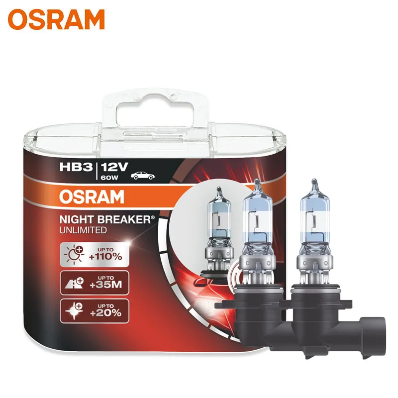 Галогенная лампа OSRAM H7 H11 H4 H1 H3 HB3 HB4 12 В Ярко-белая 3600 к 55 Вт (пара) |
