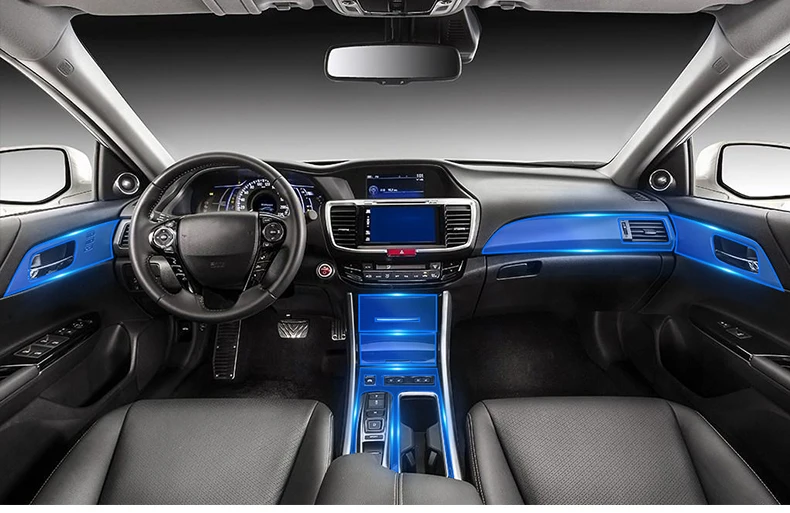 Lsrtw2017 для Honda CRV CR-V прозрачная переносная термополиуретановая Защитная пленка для салона автомобиля с защитой от царапин