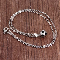 couple necklace ladies accessories 2021 new fashion all match football sweater chain ladies necklace valentines day present chr