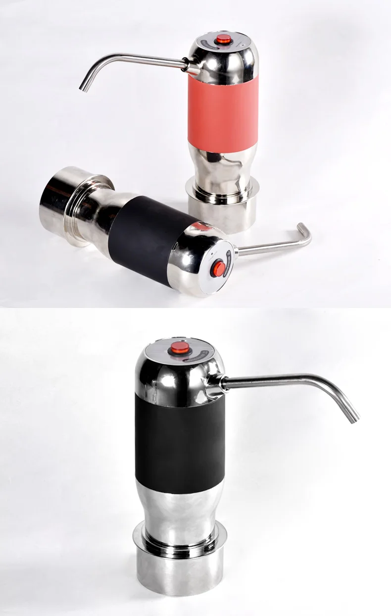 Автоматический водяной насос для бутылки с usb зарядкой, электрический насос для питьевой воды, ручной насос для 5 галлонов, резервуар для воды