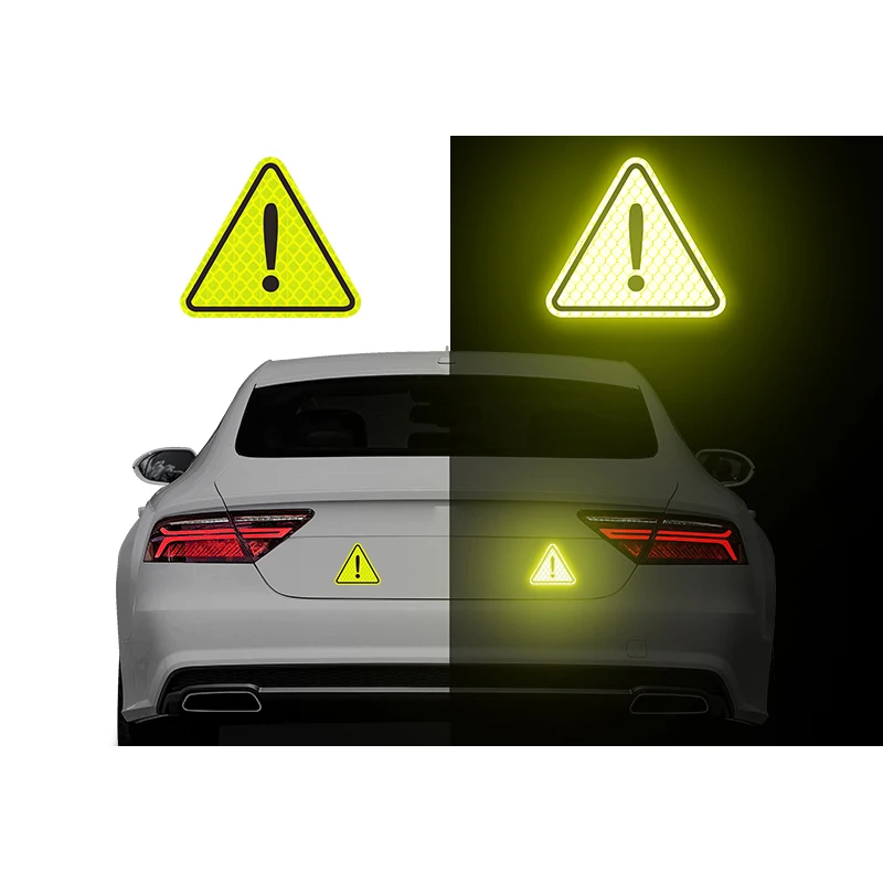 Ночной отражатель предупреждение о столкновении светящаяся палочка треугольный