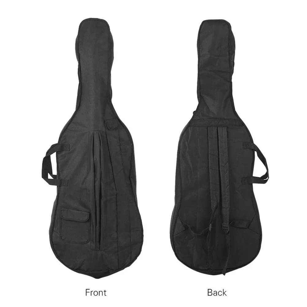 

Travel Cello Gig Bag With Pockets Adjustable Portable Backpack Straps Thick Padding Waterproof Non-Abrasive Lining Cello Bag