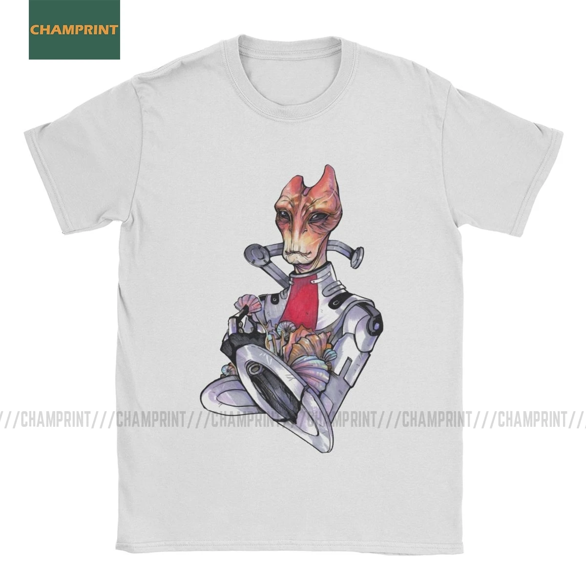 Футболка мужская с принтом масс эффект потрясающая тенниска из чистого хлопка