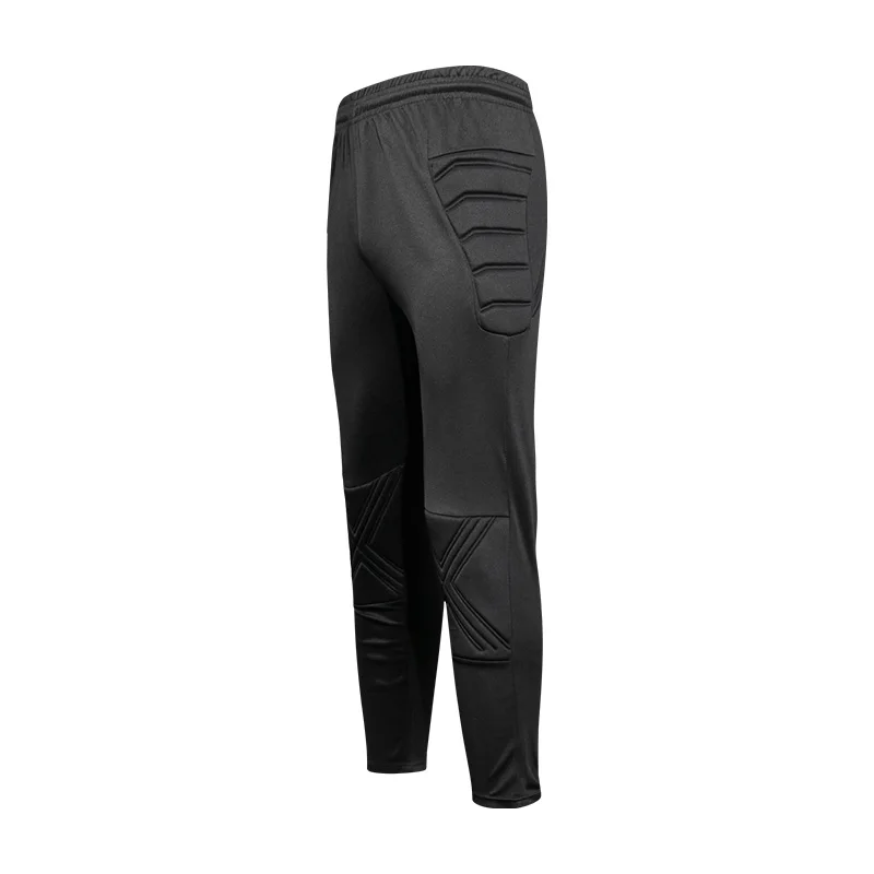 long pants Костюм для детей и взрослых, форма вратаря, футбольные майки, штаны, Футбольная Одежда, тренировочная форма, Защитные комплекты, индивидуальная печать - Цвет: long pants