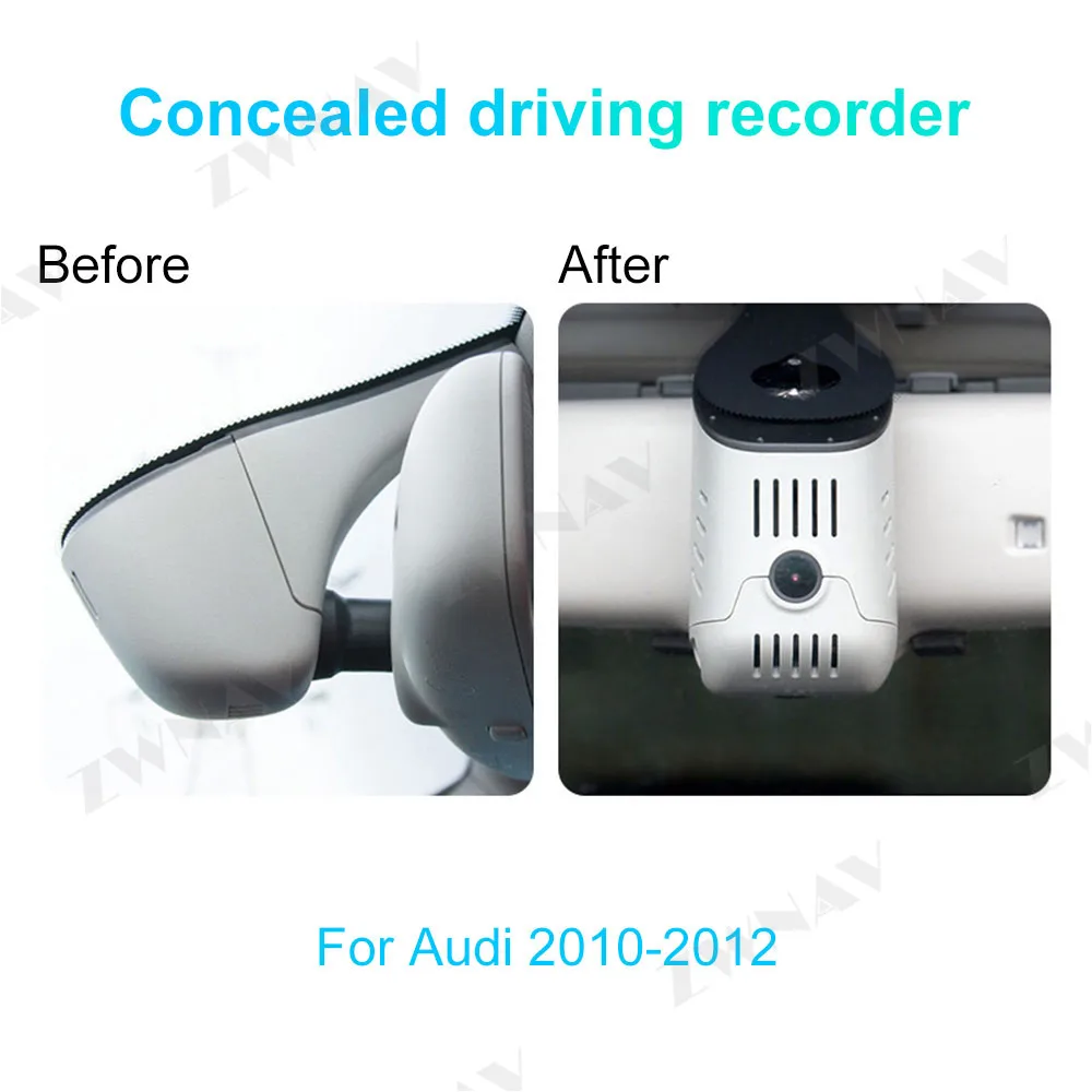 Скрытый Тип HD видеорегистратор предназначен для старой версии Audi DVR