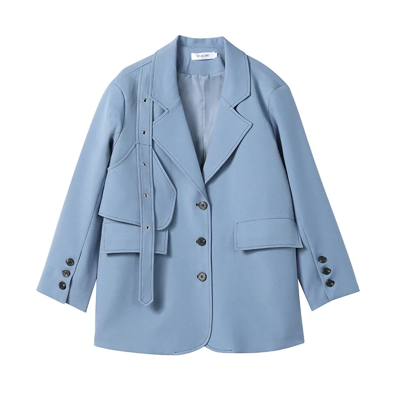 

Fried Street suit women's top British style Korean loose casual 2021 spring and autumn Blazer