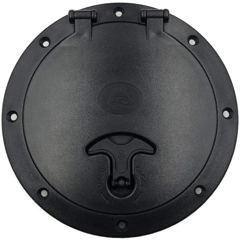 

2 Pcs Marine Cover Pull Out Deck Plate Hole Deck Plate Kit Hatch with Kayak Boat Fishing Rigging Boat Kayak Accessories