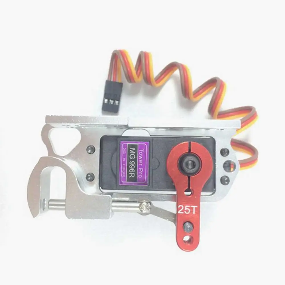 Steering gear thrower thrower thrower off-line hook upgrade package installed UAV aircraft model multi-axis wiring