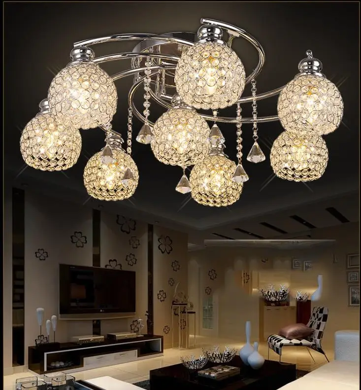 Современная простая потолочная лампа для столовой гостиной креативная