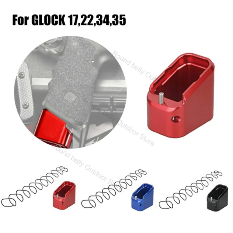 Тактический Магнитный удлинитель для основания Glock 17 22 34 35 + 4/+ 5 с 10%