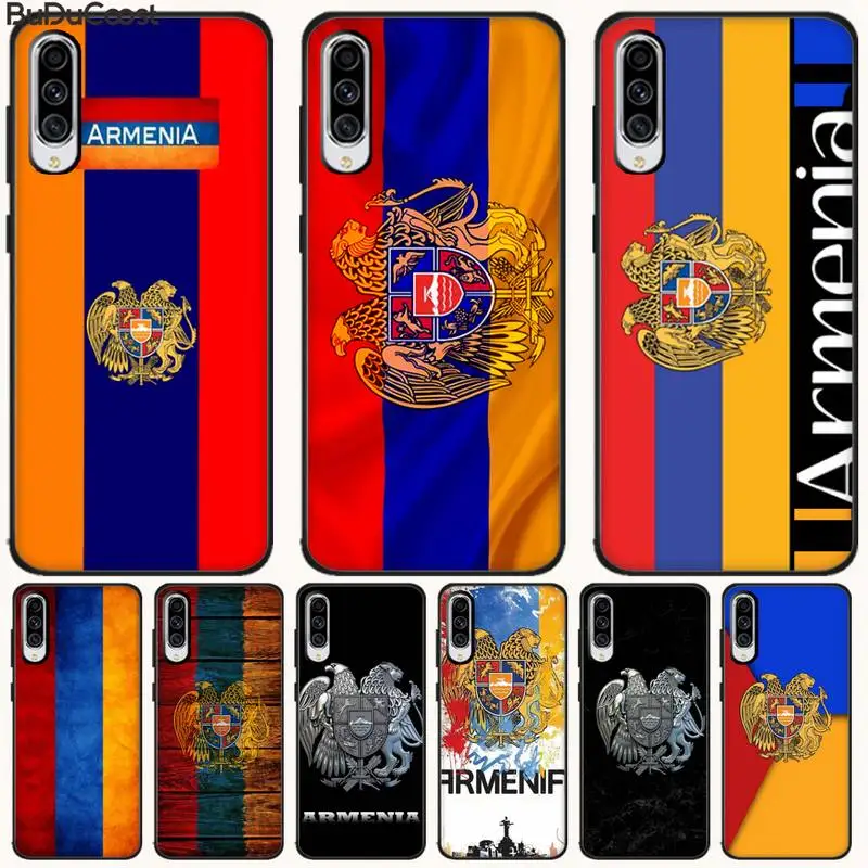 Чехол с арменским флагом для телефона Samsung A10 20 30 40 50 70 10S 20S 2 Core C8 A30S A50S A7 8 9|Бамперы| |