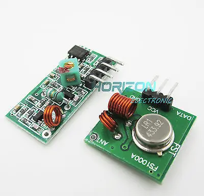 

10PCS 433Mhz RF transmitter and receiver kit Module ARM WL MCU Raspberry hot