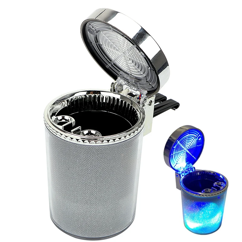Портативная пепельница для автомобильной сигареты светодиодный Вик
