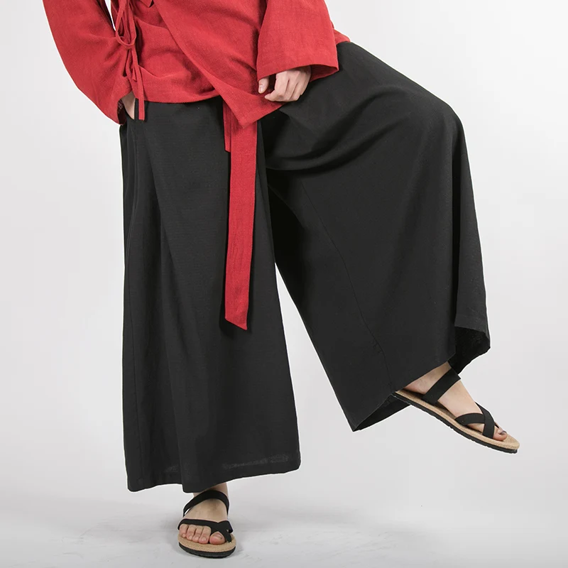 

2020 Mens Kimono Jacket Men Chinese Style Streetwear Kung Fu Jacket Man Coats & Jackets Male Linen Tang Suit Hanfu Hommes 4XL