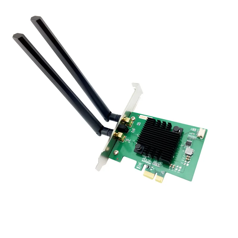 Intel модуль AX200 wifi6 и bluetooth5.1 беспроводная сетевая карта PCIe X1 Ceacent AW X200|Сетевые карты|