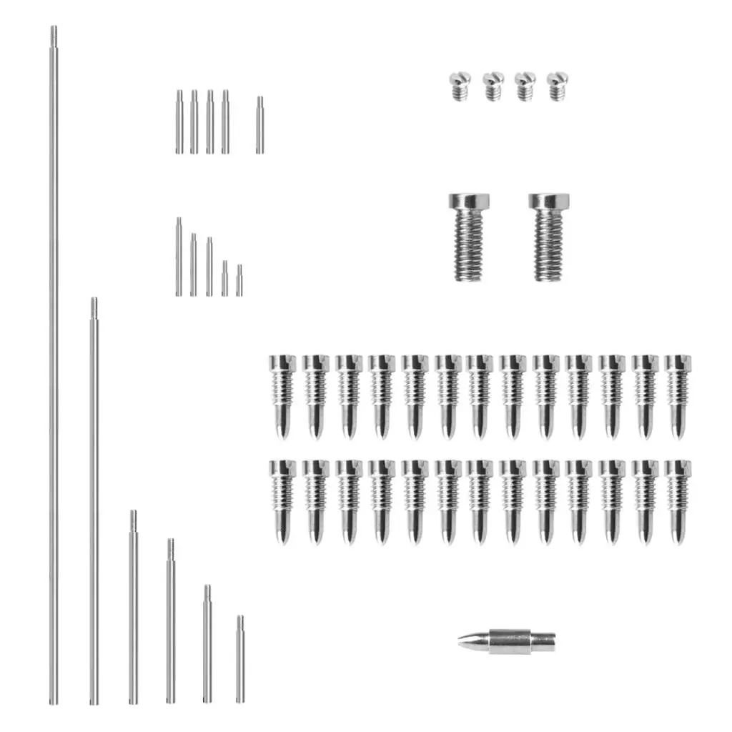 

Alto Sax Repair Parts Threaded Shaft Tapered Shaft Pin Saxophone Screw Kits