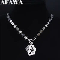 family heart mom baby stainless steel necklaces womenmen silver color choker necklace jewelry cadena acero inoxidable n4818s01