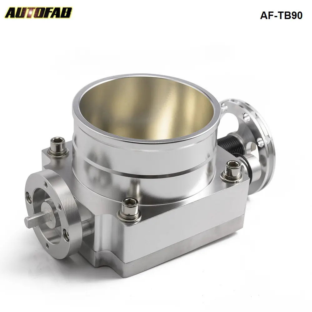 Универсальный алюминиевый 90 мм ЧПУ Заготовка Впускной дроссельной заслонки