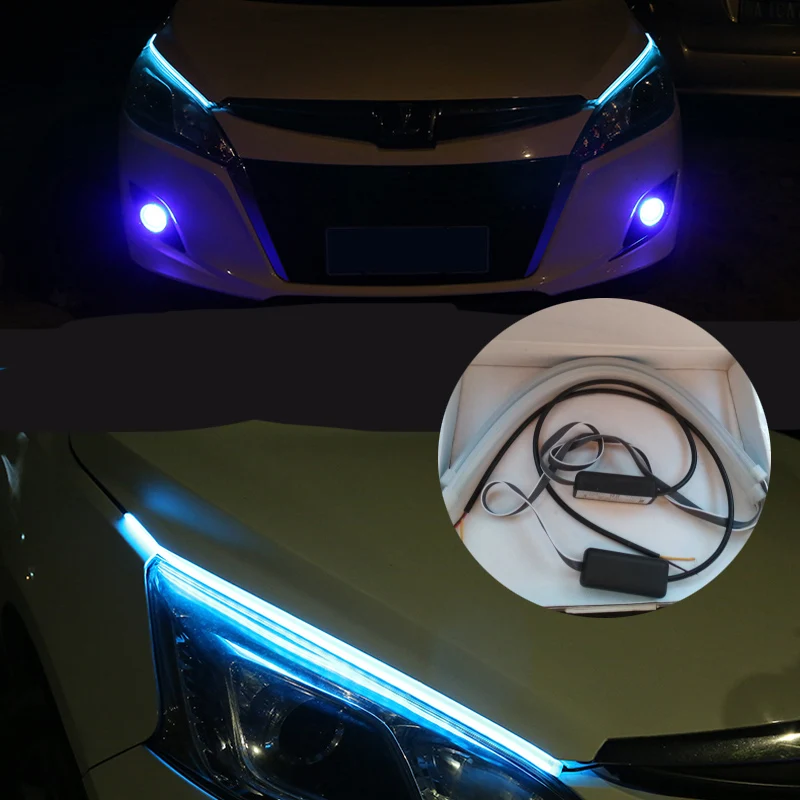 2 светодиодный DRL дневные ходовые огни поворотники автомобильные аксессуары для