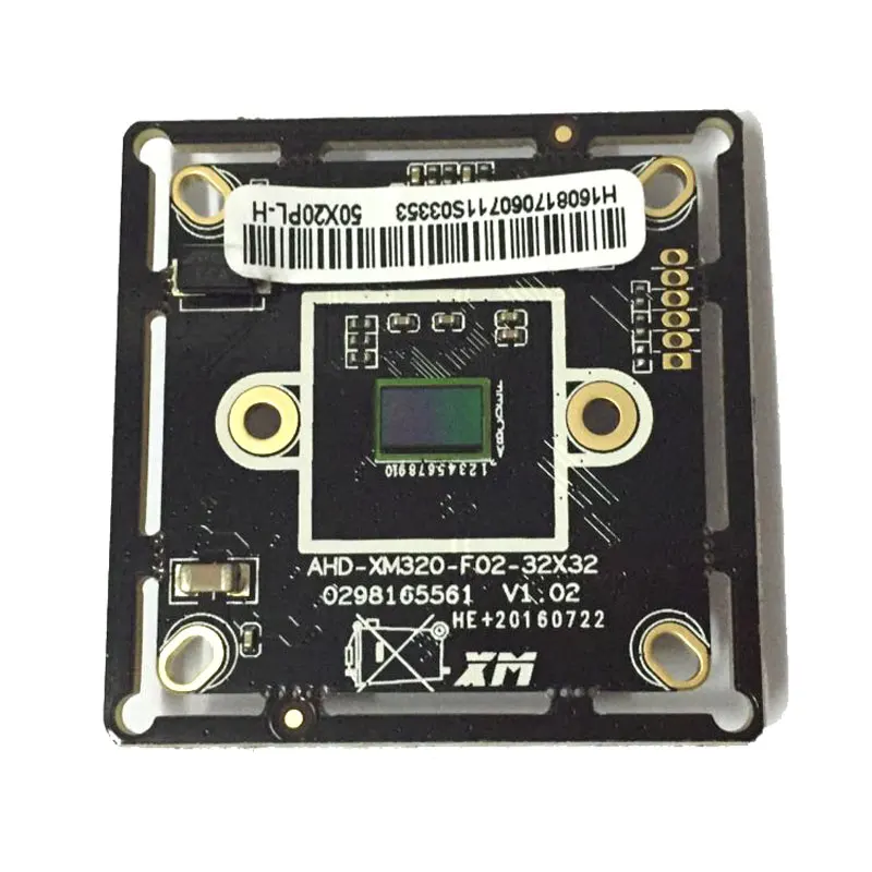 

x2pcs HD 2.0mp AHD CCTV Camera Module 2MP 1920*1080 1/2.8" CMOS sensor PCB board motherboard