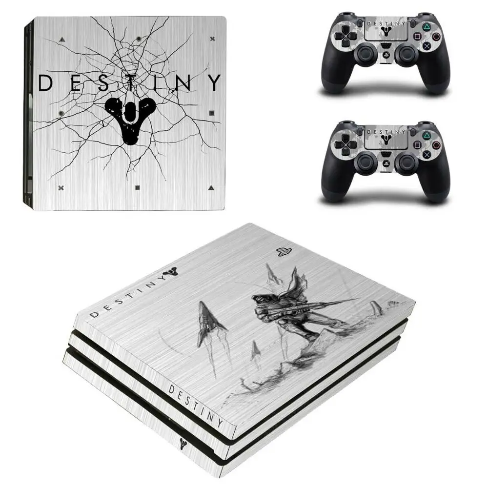 Destiny 2 PS4 Pro Стикеры s Play station 4 кожи Наклейки Обложка для Игровые приставки консоли и