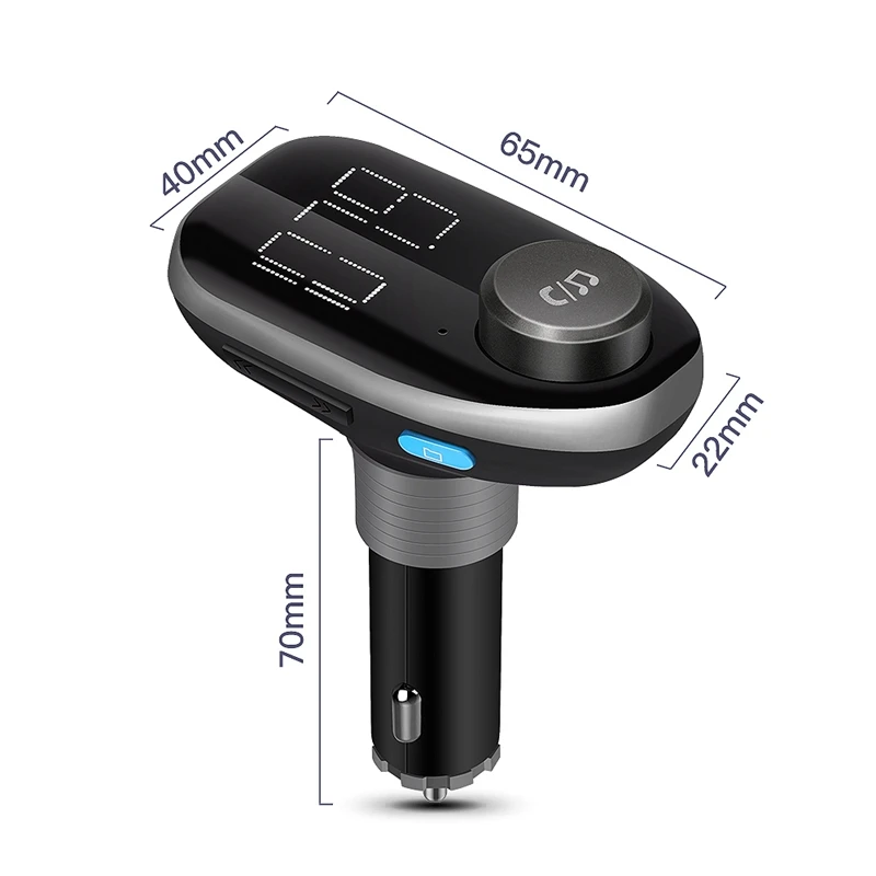 Беспроводной Bluetooth Автомобильный fm передатчик модулятор mp3 плеер с 2 Usb